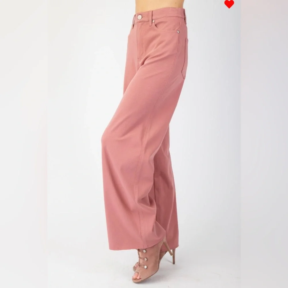 175. Soft Mauve pants, pink, various sizes - Picture 4 of 5